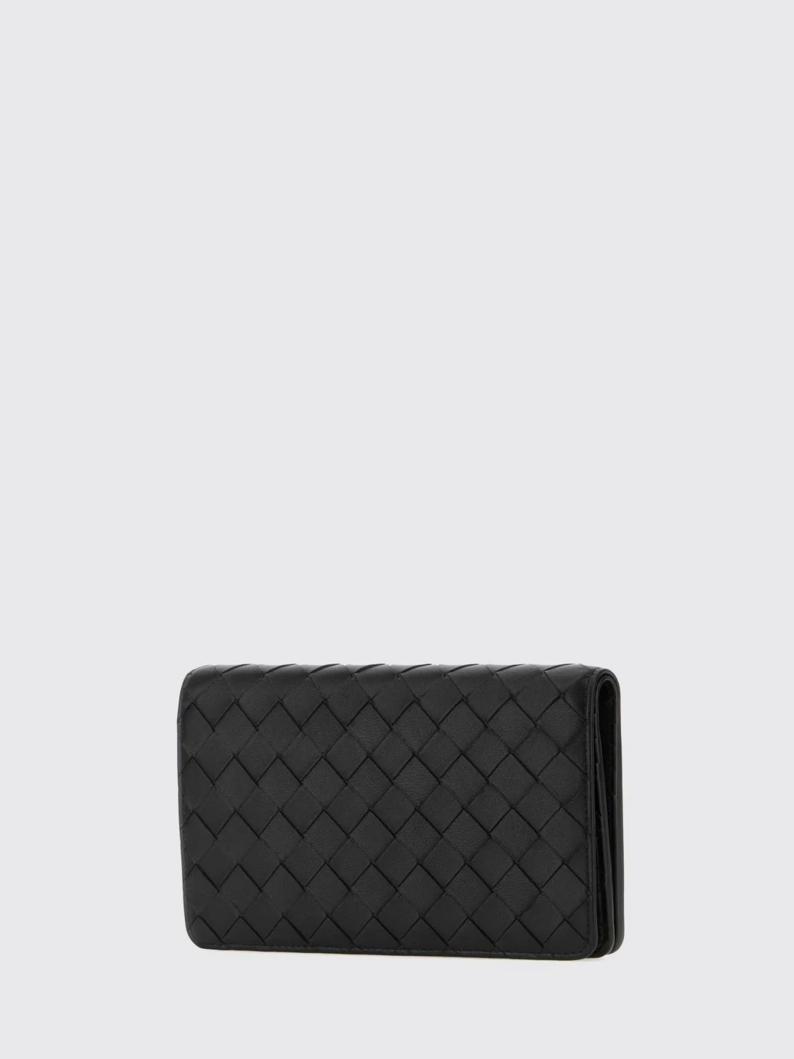 intrecciato nappa leather wallet on chain mini bag