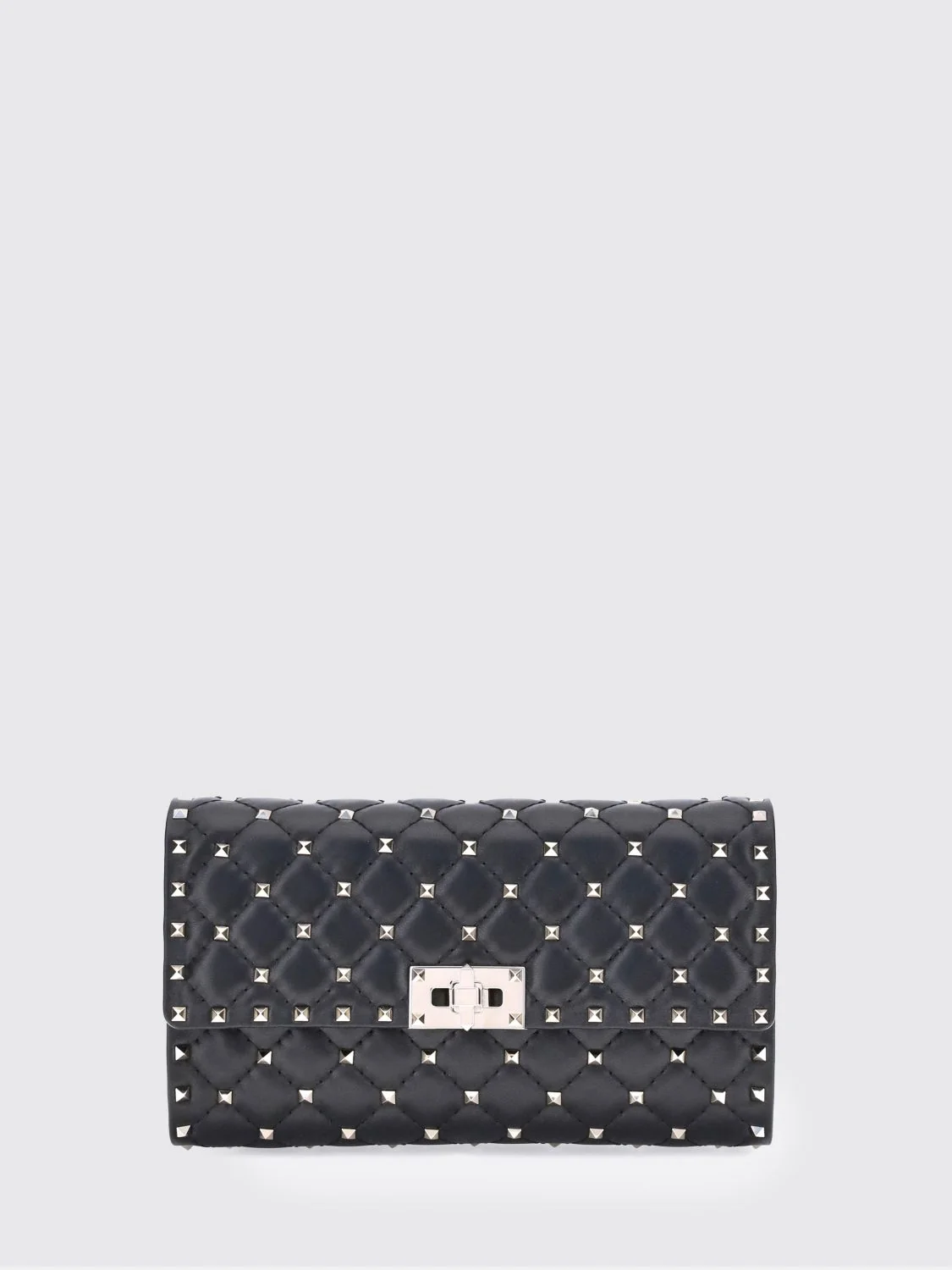VALENTINO GARAVANI OS rockstud quilted nappa crossbody bag with studs