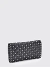 rockstud quilted nappa crossbody bag with studs