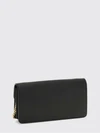 vlogo signature grained calfskin wallet on chain