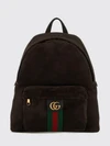 ophidia suede backpack with gg monogram