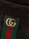 ophidia suede backpack with gg monogram
