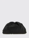 draped calfskin leather mini bag with a thin shoulder strap