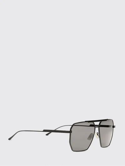 rectangular metal aviator sunglasses with double bridge