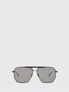 rectangular metal aviator sunglasses with double bridge