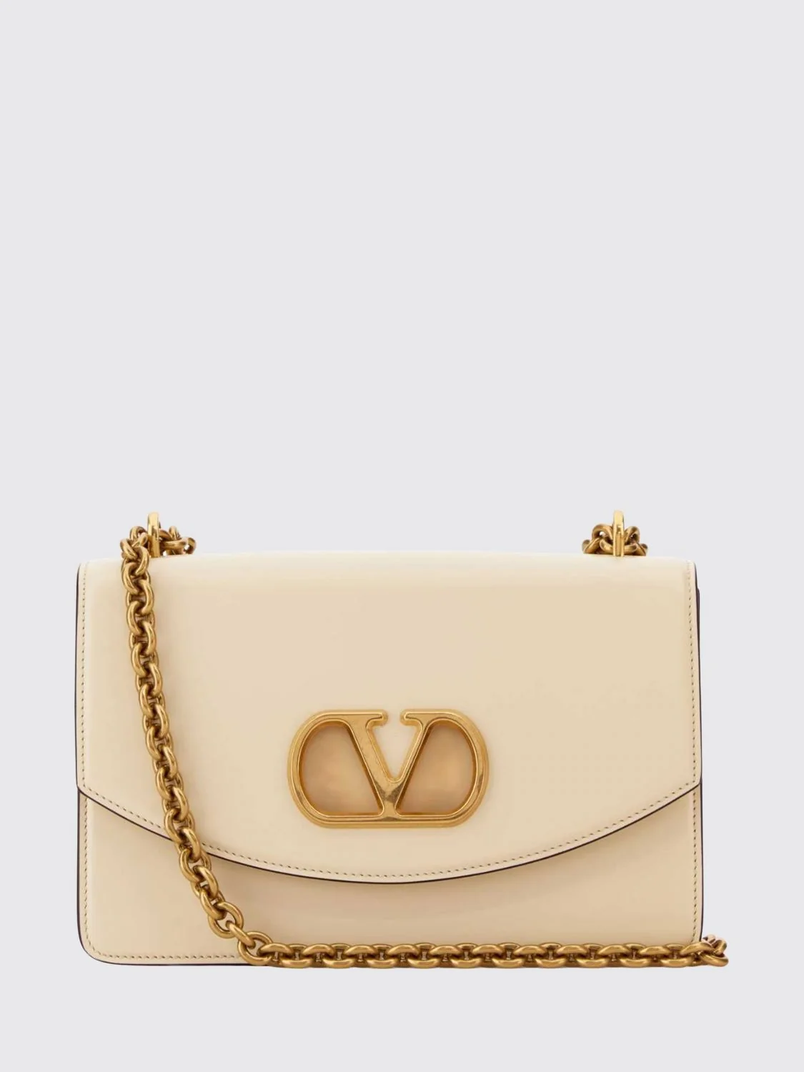 vain vlogo mini leather shoulder bag