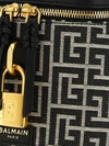 pulse vanity mini bag with pb monogram and padlock