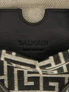 pulse mini bucket bag with pb monogram and padlock