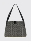 release small pb monogram jacquard shoulder bag