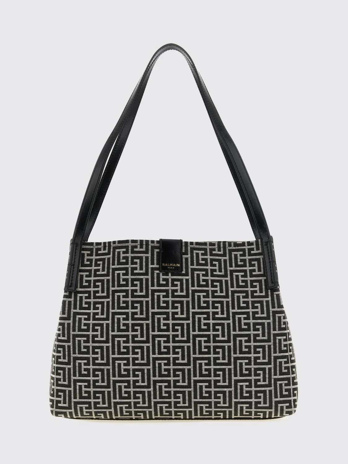 release small pb monogram jacquard shoulder bag