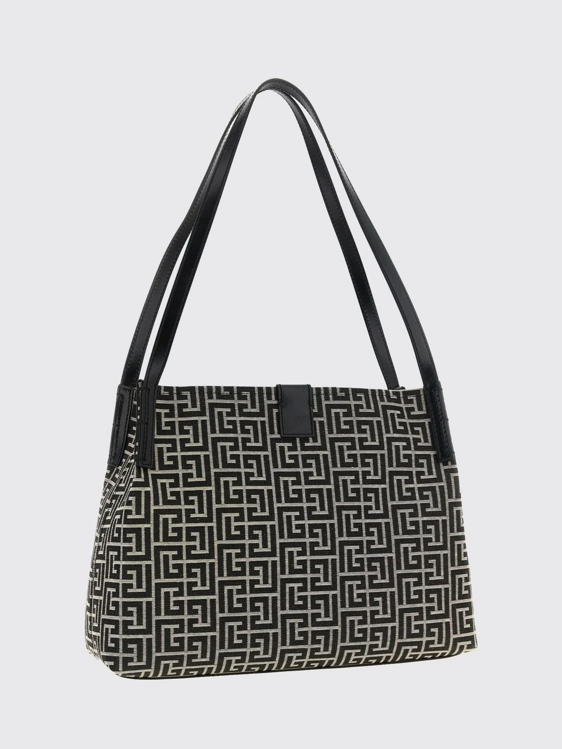 release small pb monogram jacquard shoulder bag