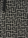 release small pb monogram jacquard shoulder bag
