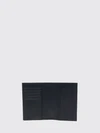 anagram compact bifold wallet in bicolour calfskin leather