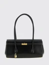 marlene grained calfskin leather shoulder bag