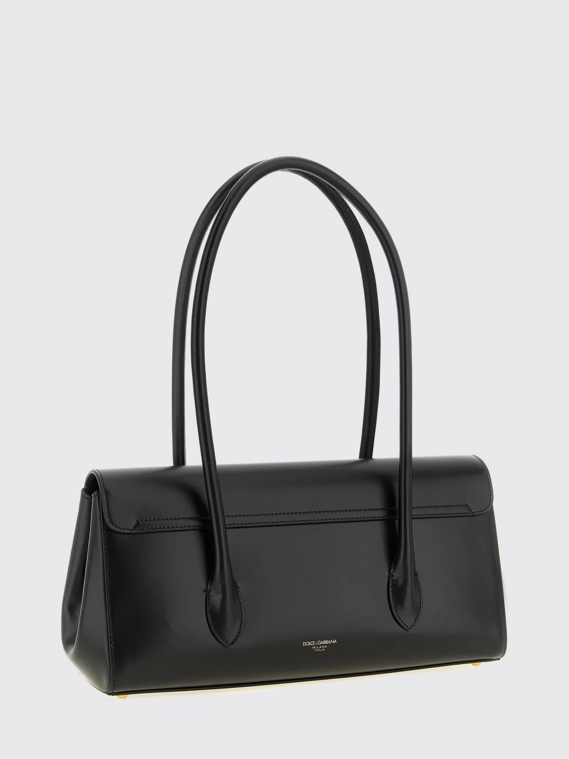 DOLCE amp; GABBANA OS marlene grained calfskin leather shoulder bag