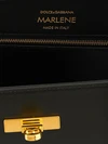 marlene grained calfskin leather shoulder bag