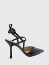 woman's heeled sandal