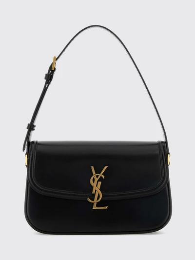 solferino shoulder bag in lambskin with ysl monogram