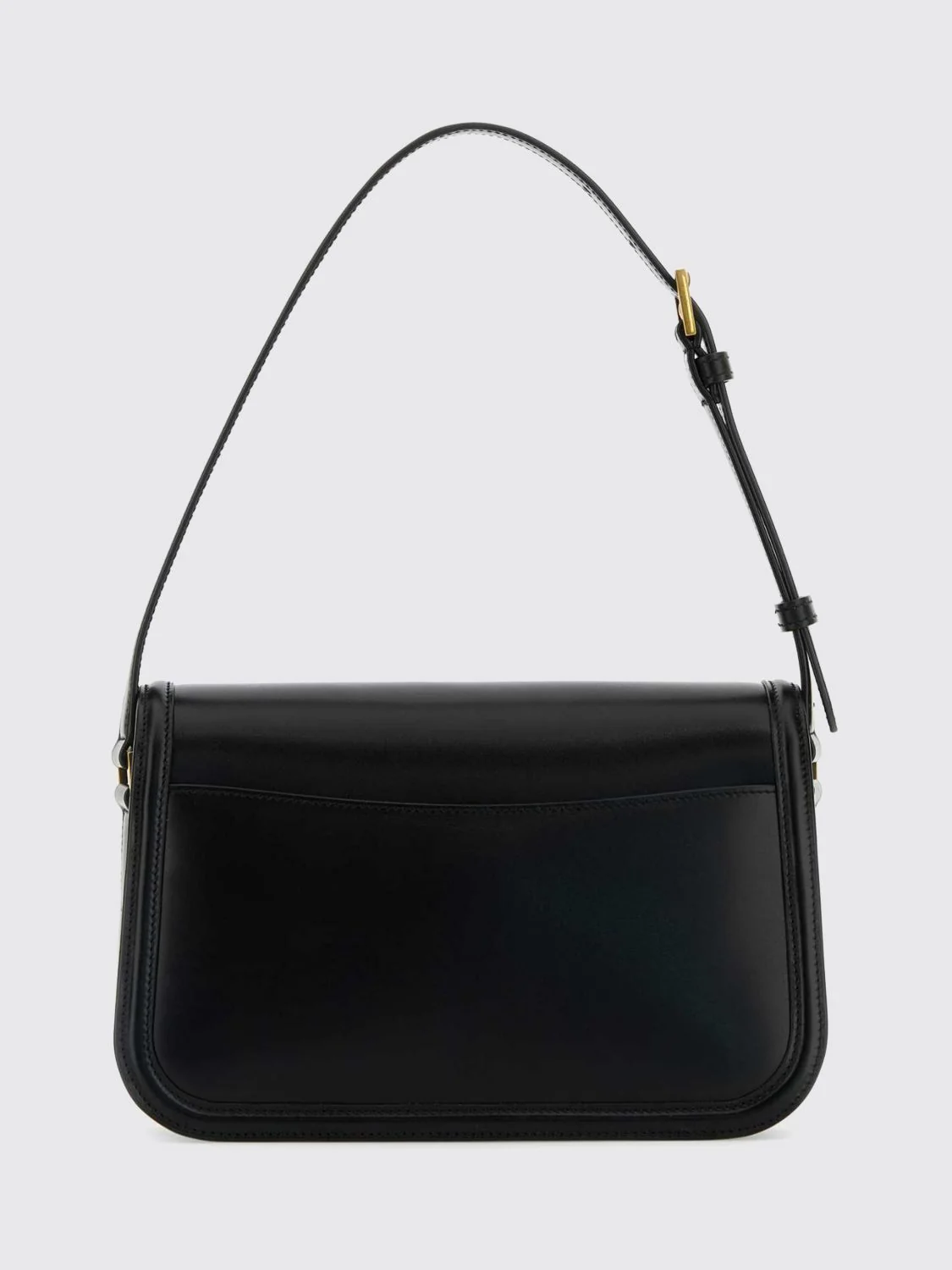 SAINT LAURENT OS solferino shoulder bag in lambskin with ysl monogram