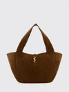le 5 à 7 bea suede tote bag with ysl monogram buckle