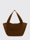 le 5 à 7 bea suede tote bag with ysl monogram buckle