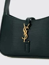 le 5 à 7 mini bag in lizard-effect leather with ysl monogram