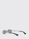 cat-eye acetate sunglasses with metal bridge