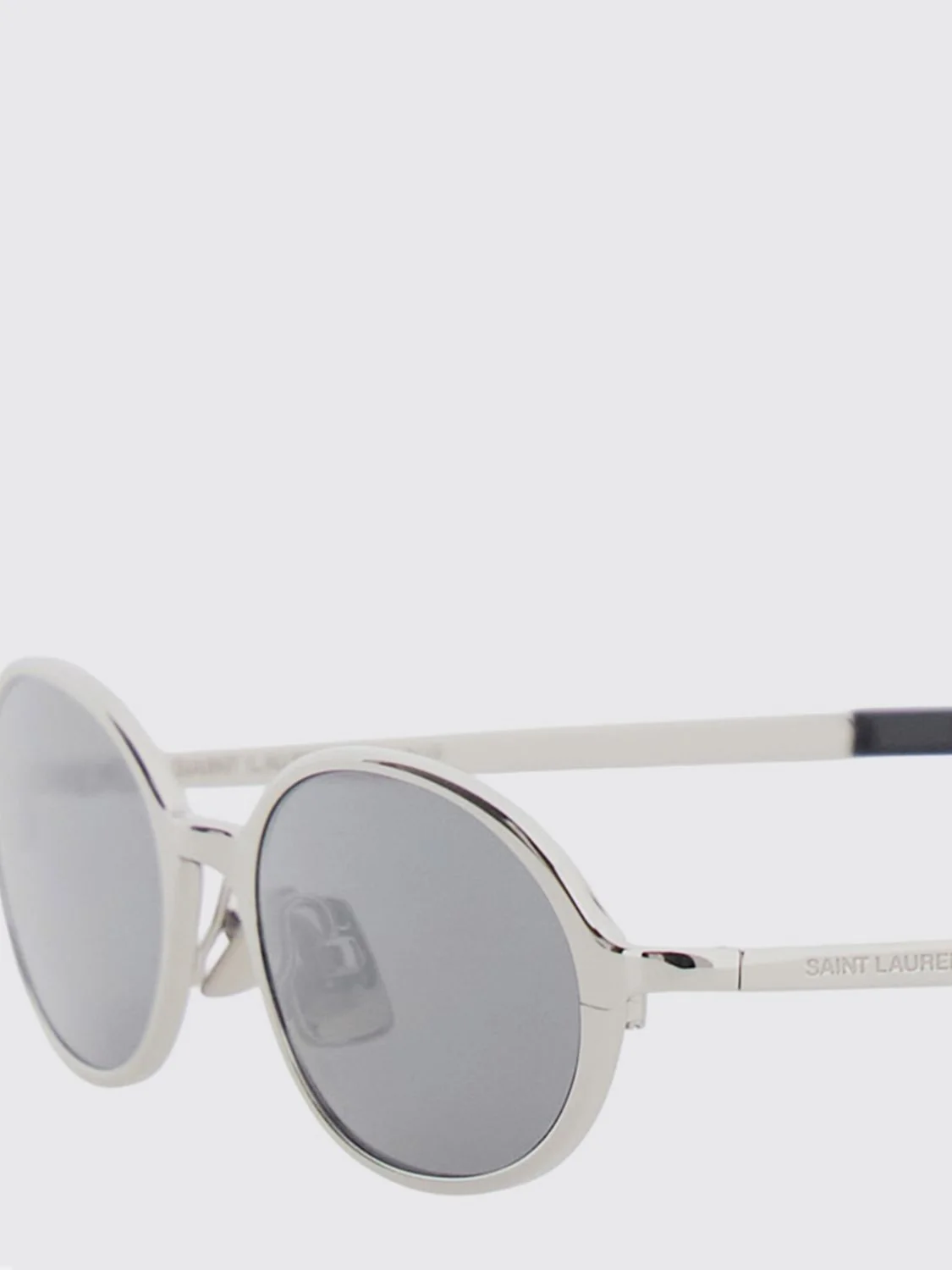 cat-eye acetate sunglasses with metal bridge