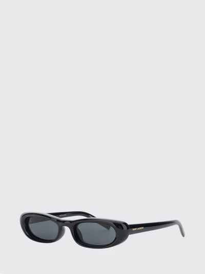 cat-eye acetate sunglasses with printed logo