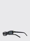 cat-eye acetate sunglasses with printed logo