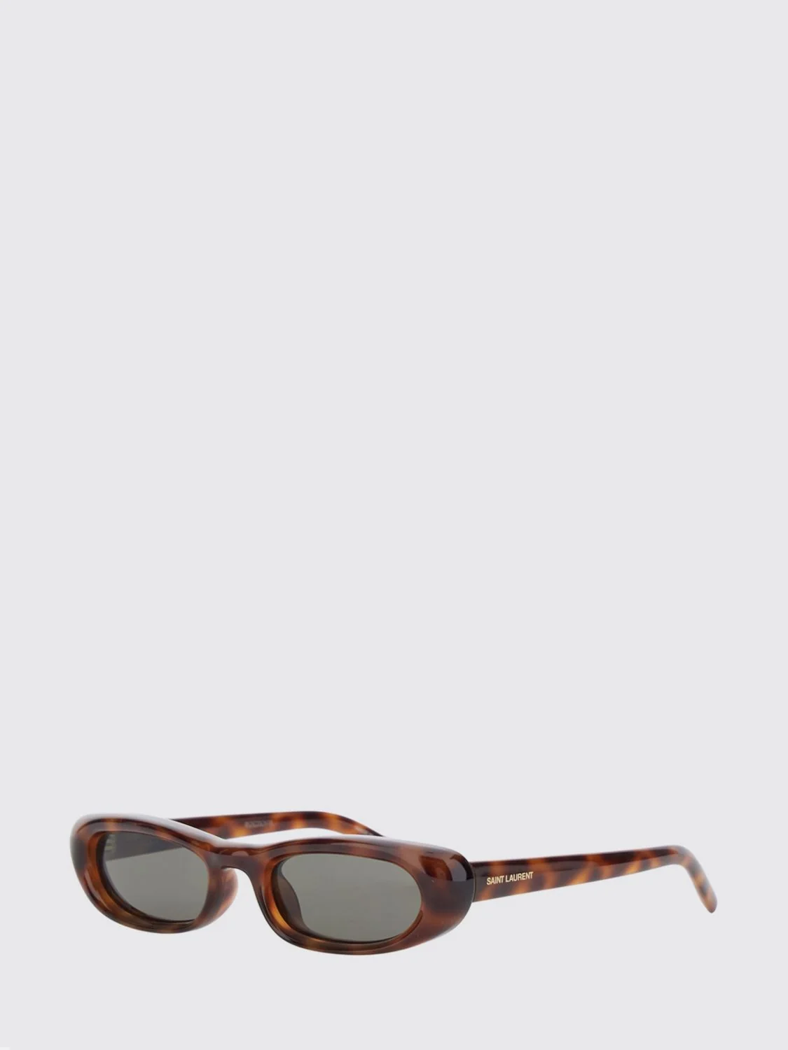 cat-eye acetate sunglasses with printed logo