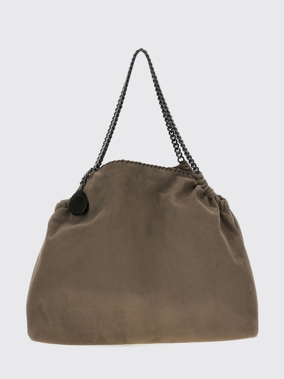 falabella tote bag in eco alter mat with chain handles