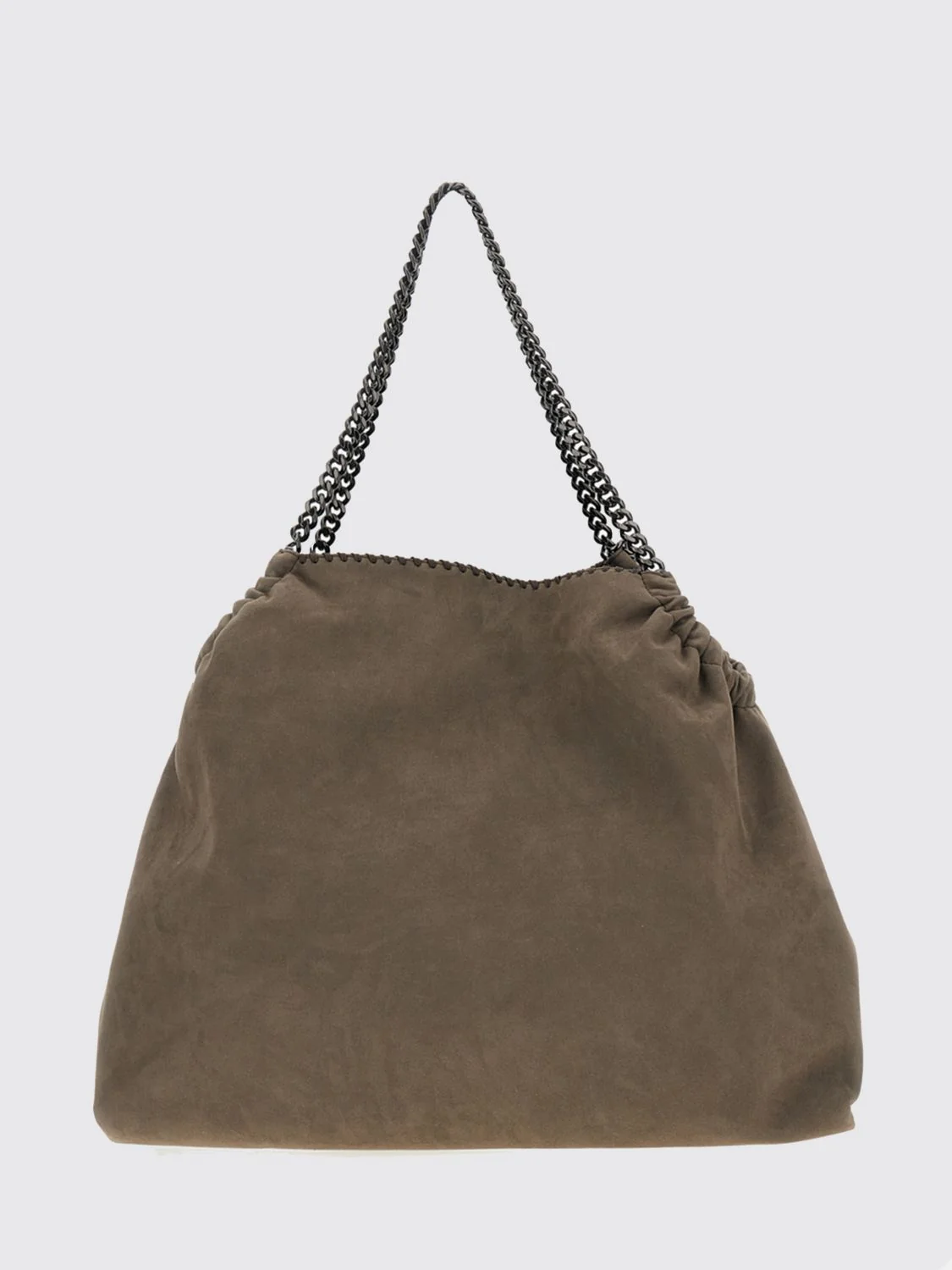 falabella tote bag in eco alter mat with chain handles