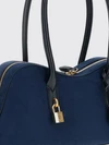 ryder shoulder bag in eco alter mat with double zip