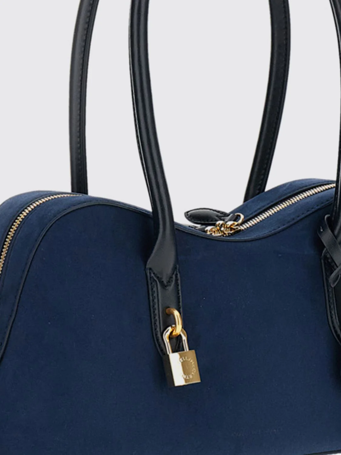 ryder shoulder bag in eco alter mat with double zip
