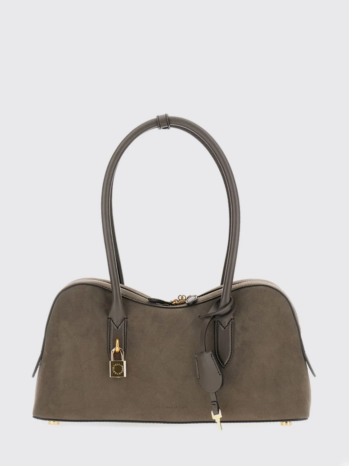 ryder shoulder bag in eco alter mat with double zip