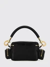 natural grained leather handbag chloé with removable handle
