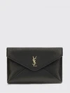 ysl monogram lambskin envelope clutch