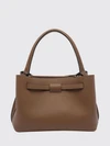 small grained leather shoulder bag with t timeless logo