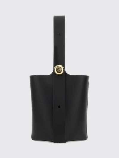 pebble calf leather handbag with adjustable handle