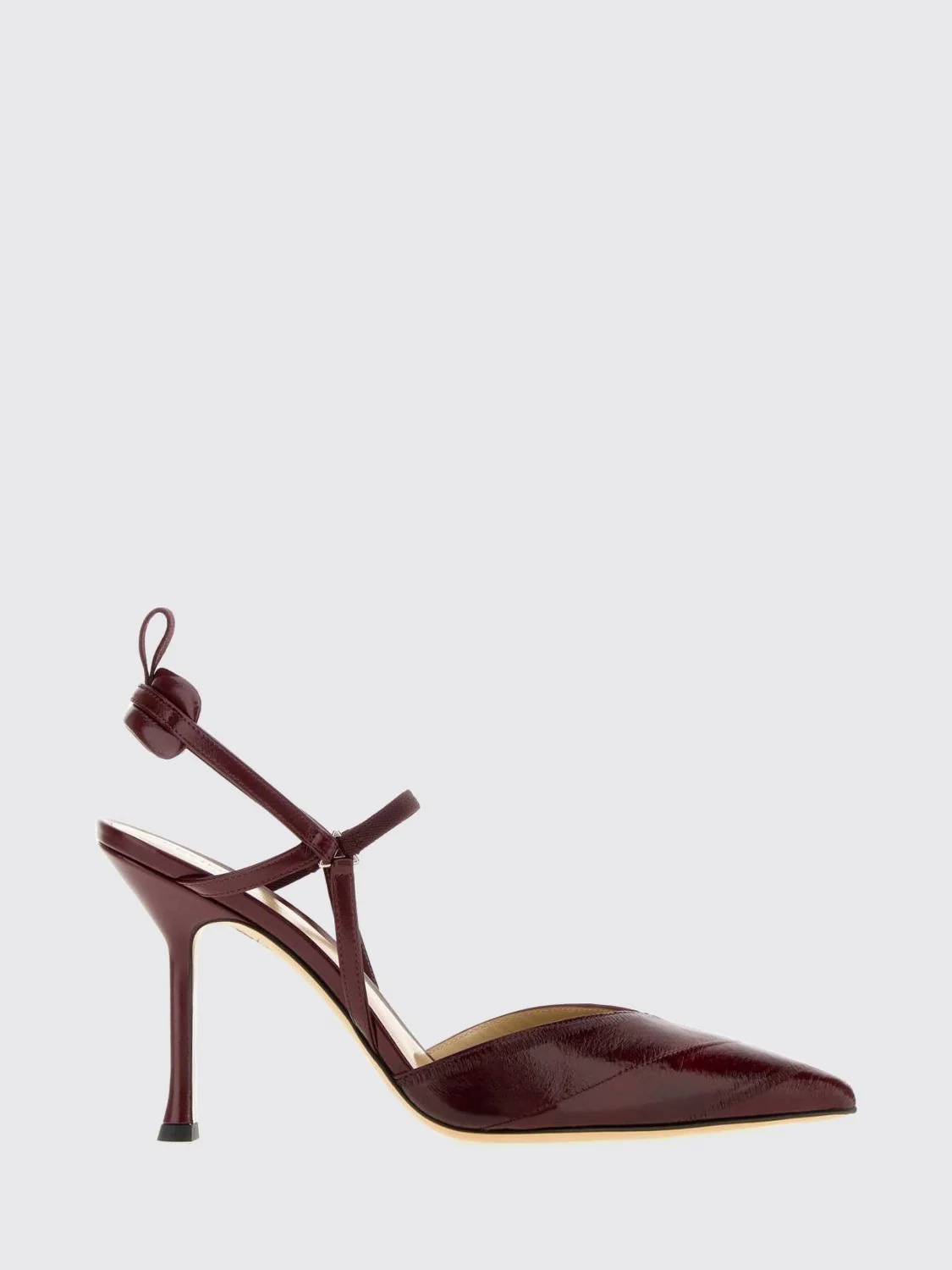 woman's heeled sandal