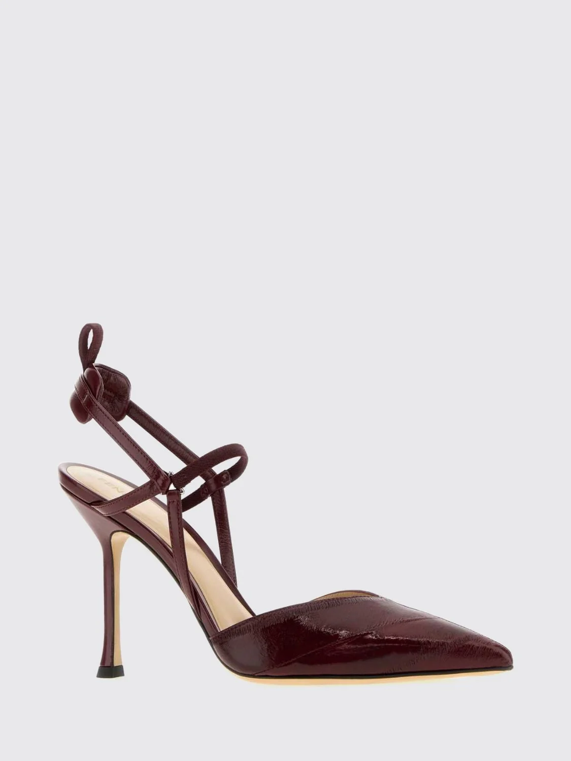 woman's heeled sandal