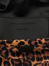 falabella animalier print clutch with chain strap