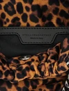 animalier velvet mini handbag with chain handles