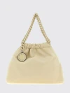 falabella faux suede leather mini handbag