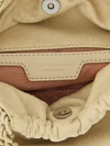 falabella faux suede leather mini handbag
