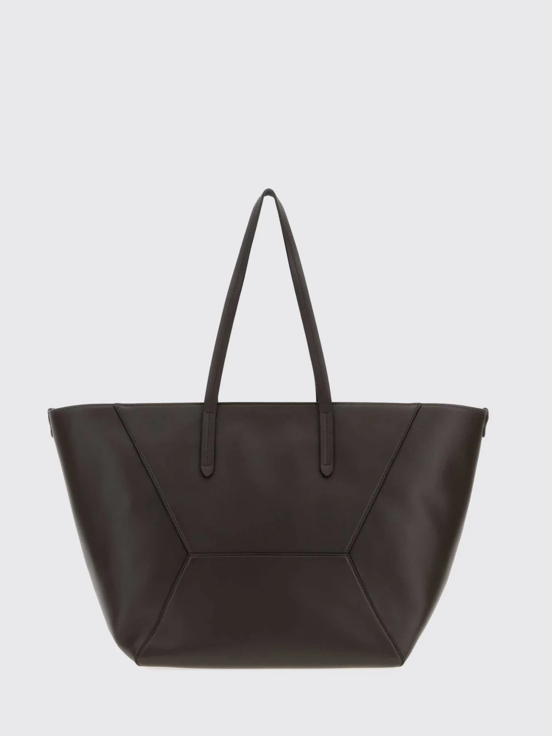 BRUNELLO CUCINELLI OS bc duo large calfskin tote bag with pouch
