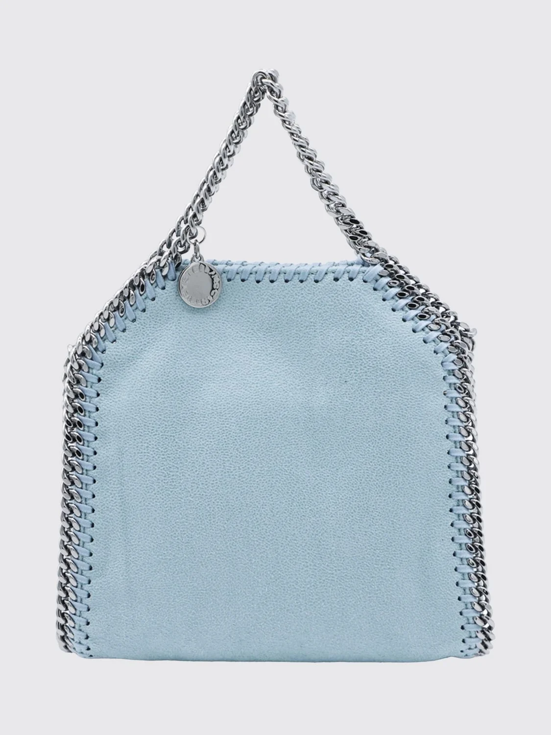 STELLA MCCARTNEY OS falabella handbag in eco alter mat with chain detail