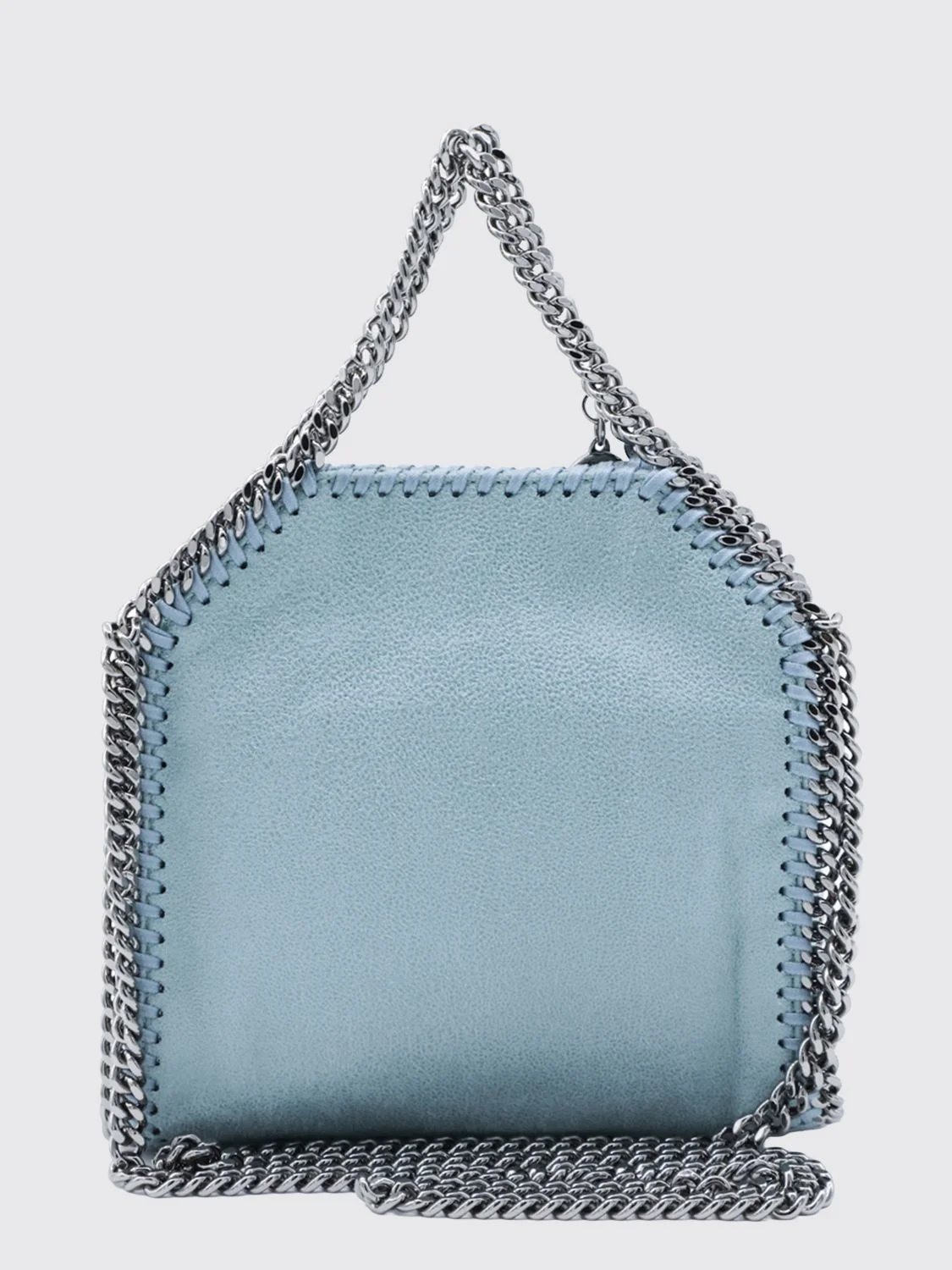 STELLA MCCARTNEY OS falabella handbag in eco alter mat with chain detail