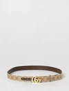 gg marmont leather belt with double g buckle